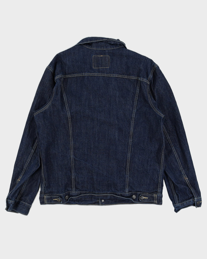 Levi's Blue Dark Washed Denim Jacket - XXL