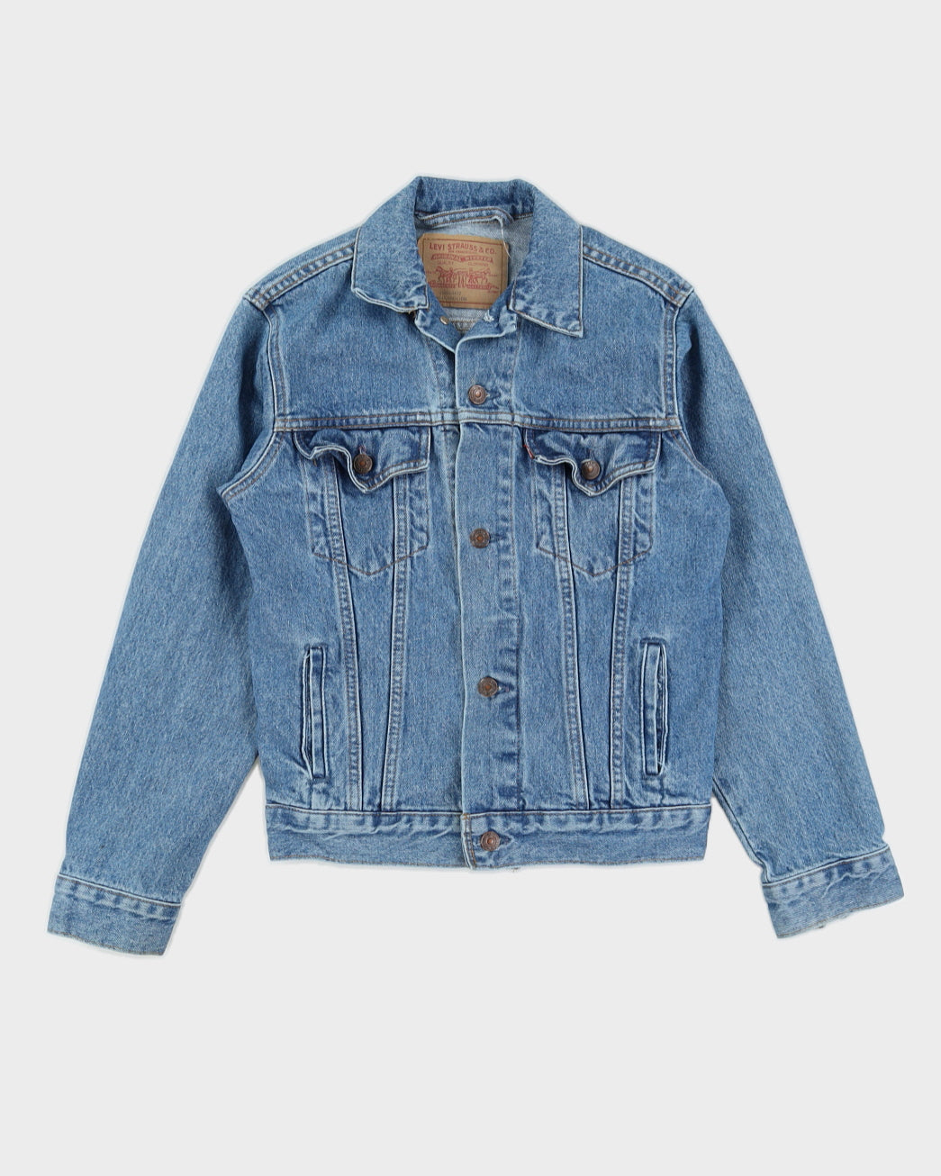 Vintage 80s Levi's Denim Blue Jacket - S