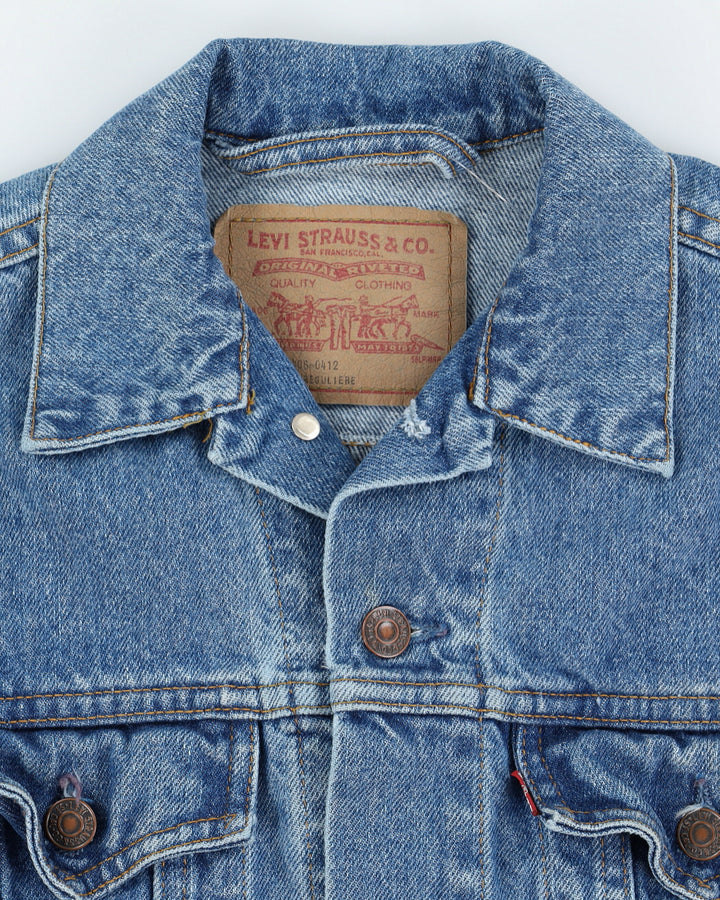 Vintage 80s Levi's Denim Blue Jacket - S