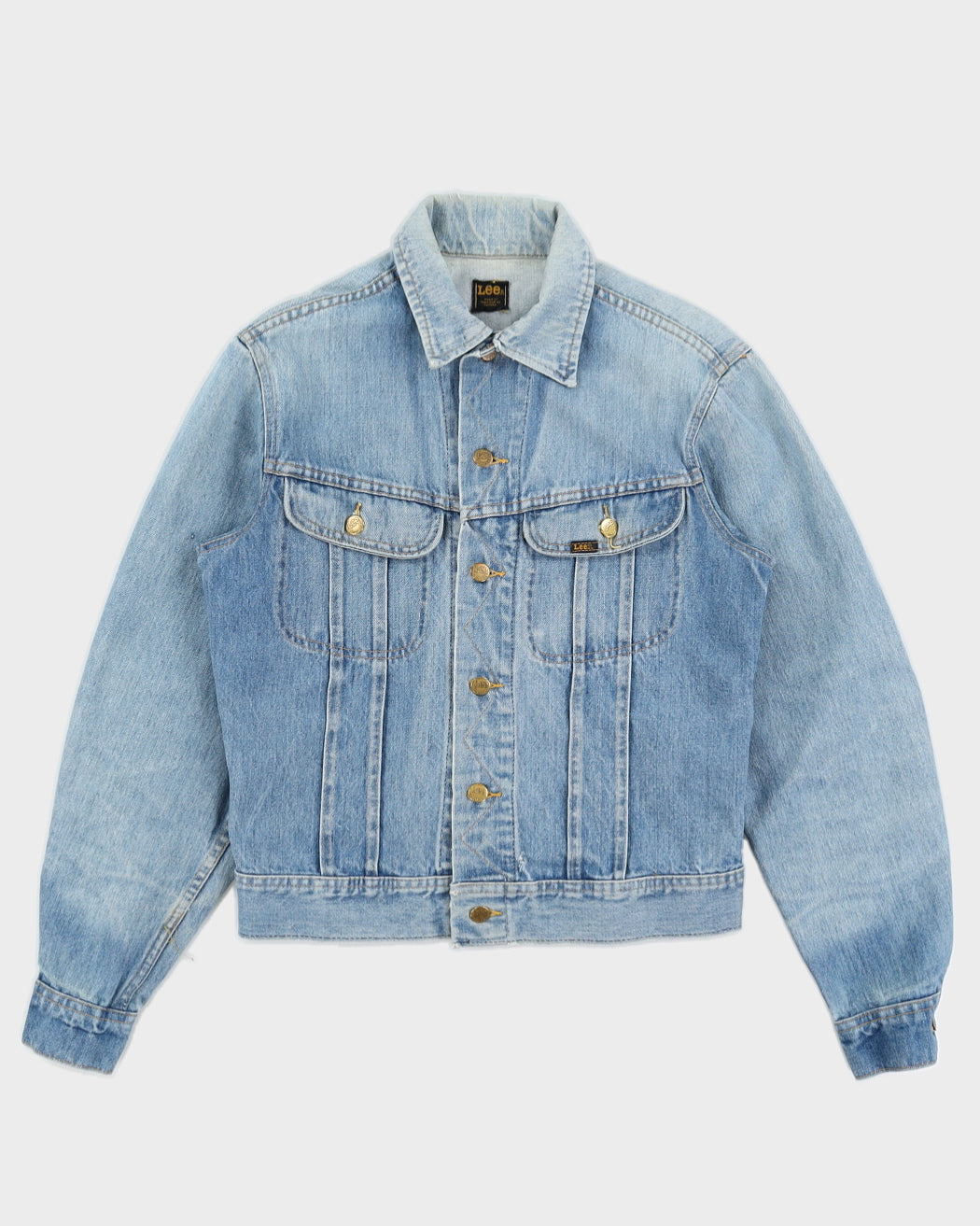 Vintage 70s Lee Denim Blue Jacket - M