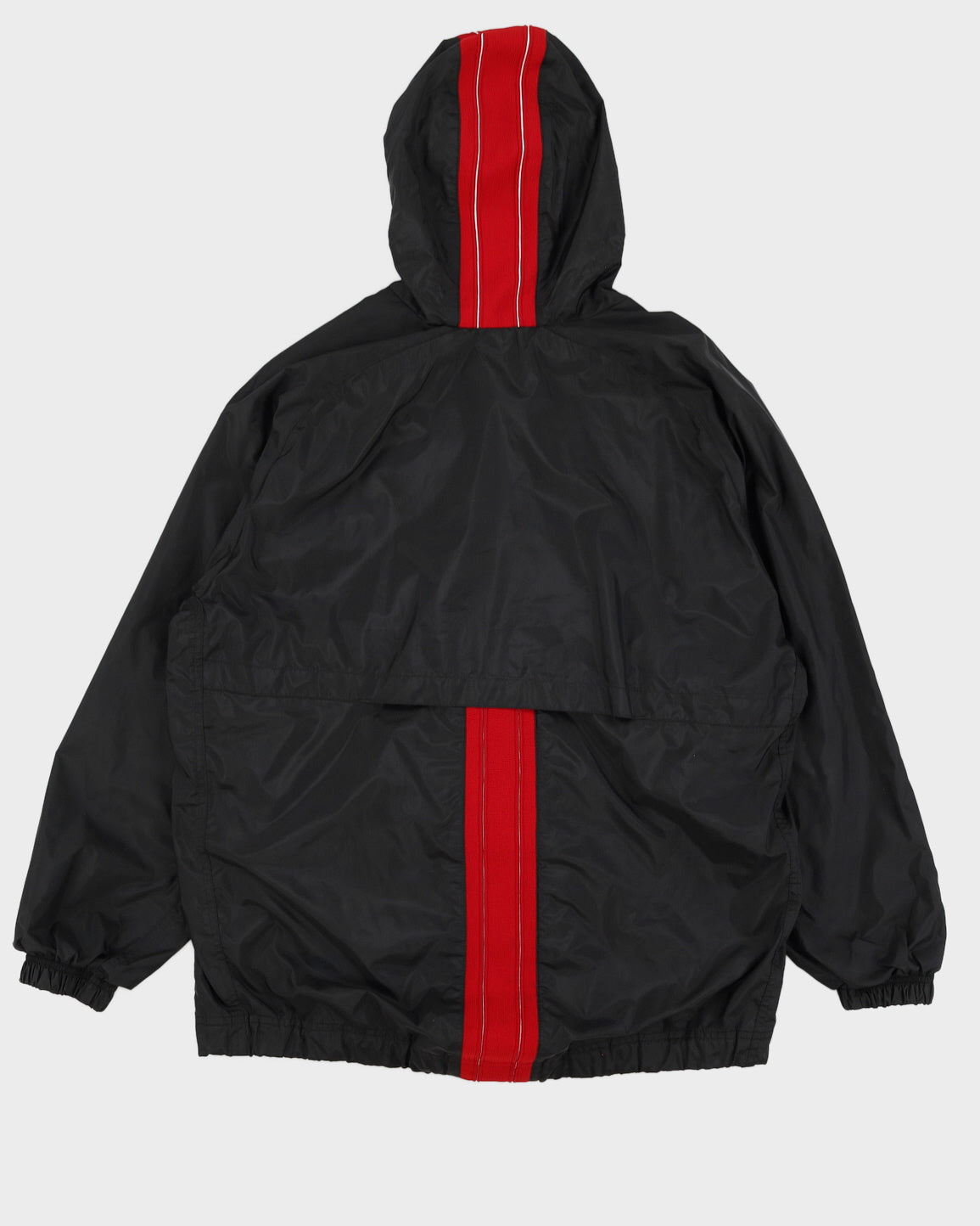 Vintage 90s Nike Black  Hooded Track Jacket - M