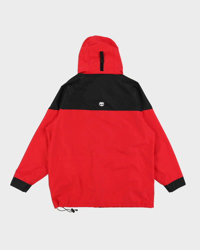Timberland Performance Red Gore-Tex Hooded Anorak - L
