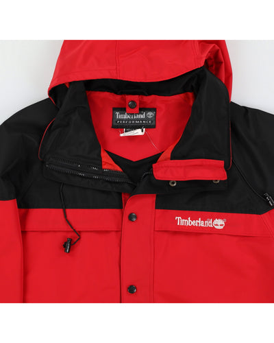 Timberland Performance Red Gore-Tex Hooded Anorak - L