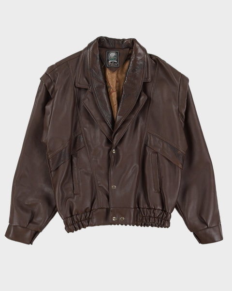 ジャケット・アウター 1980s Euro Vintage Brown Leather Jacket MECOUT43969V_1_grande.jpg?v=