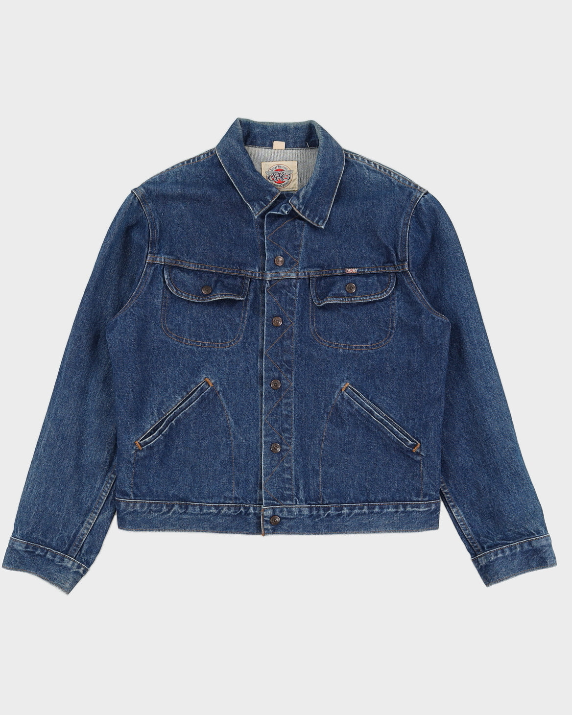 Vintage 90s GWG Medium Wash Blue Denim Jacket - M