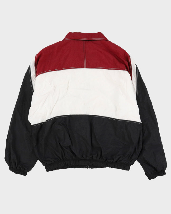 Vintage 90s Nike Burgundy Track Jacket - L
