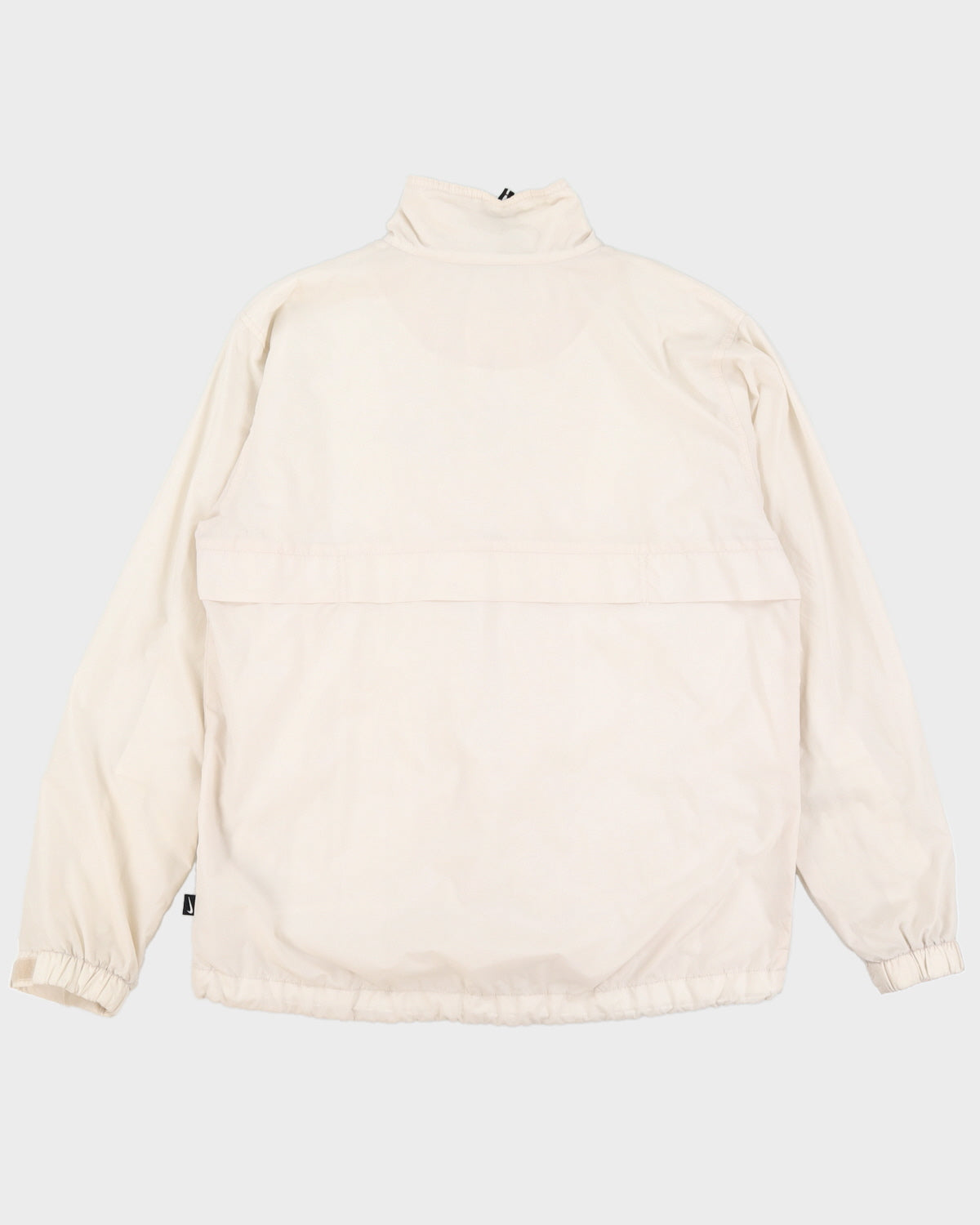 00s Y2K Nike Cream Track Jacket - M