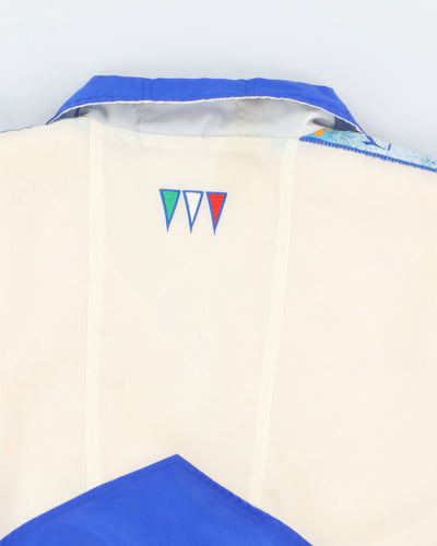 Vintage 90s Diadora Italy Football Team Fleece Lined Jacket - L