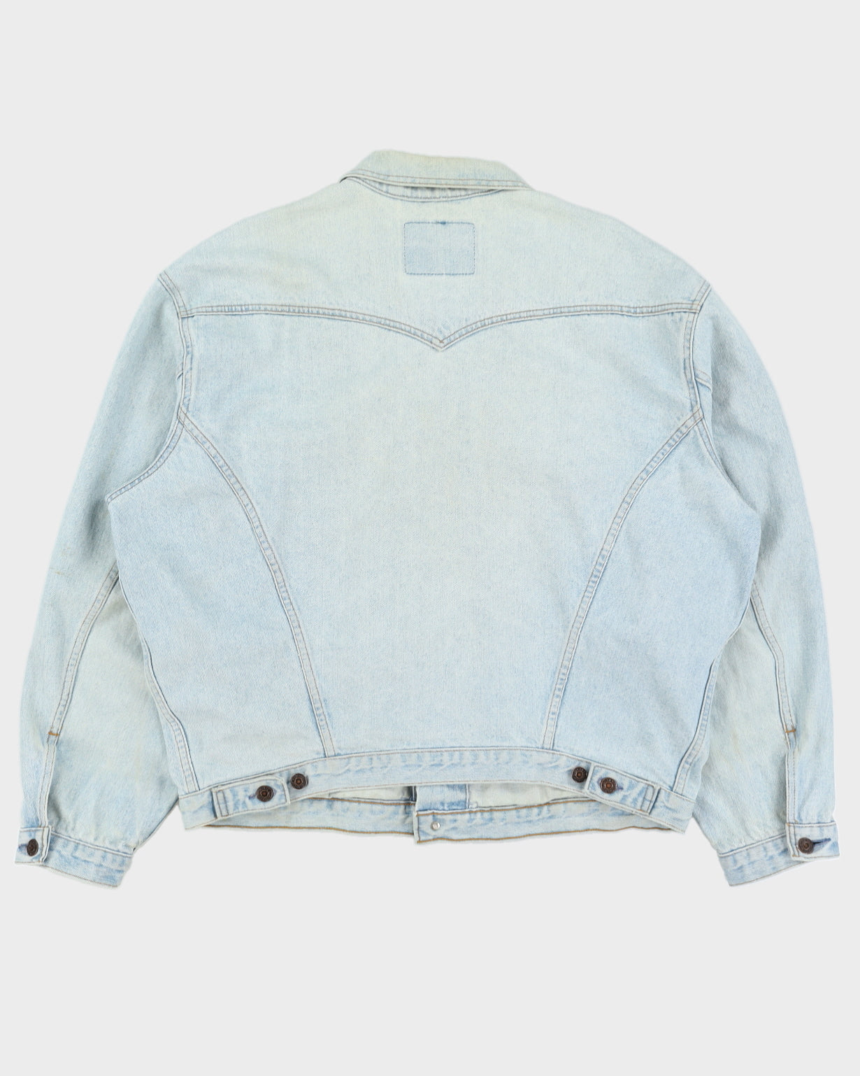 Vintage 90s Levi's Blue Light Washed Denim Jacket - L