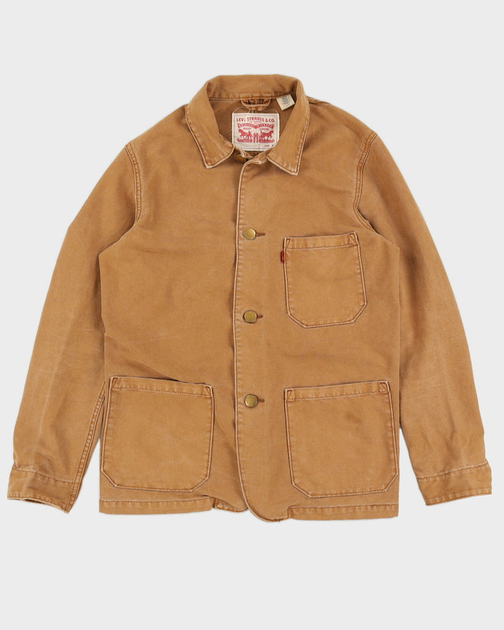 Levi's Brown Blank Tab Jacket - M