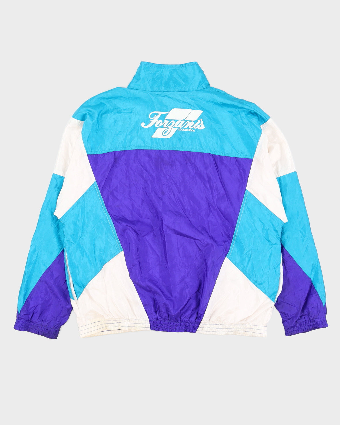 Vintage 80s Nike Purple &amp; Green Windbreaker - L