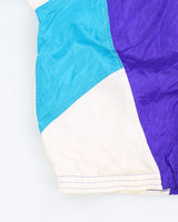 Vintage 80s Nike Purple &amp; Green Windbreaker - L