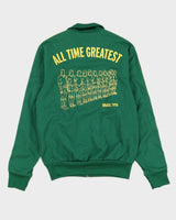 Y2K 00s Adidas x Brasil Green &amp; Yellow Track Jacket - M