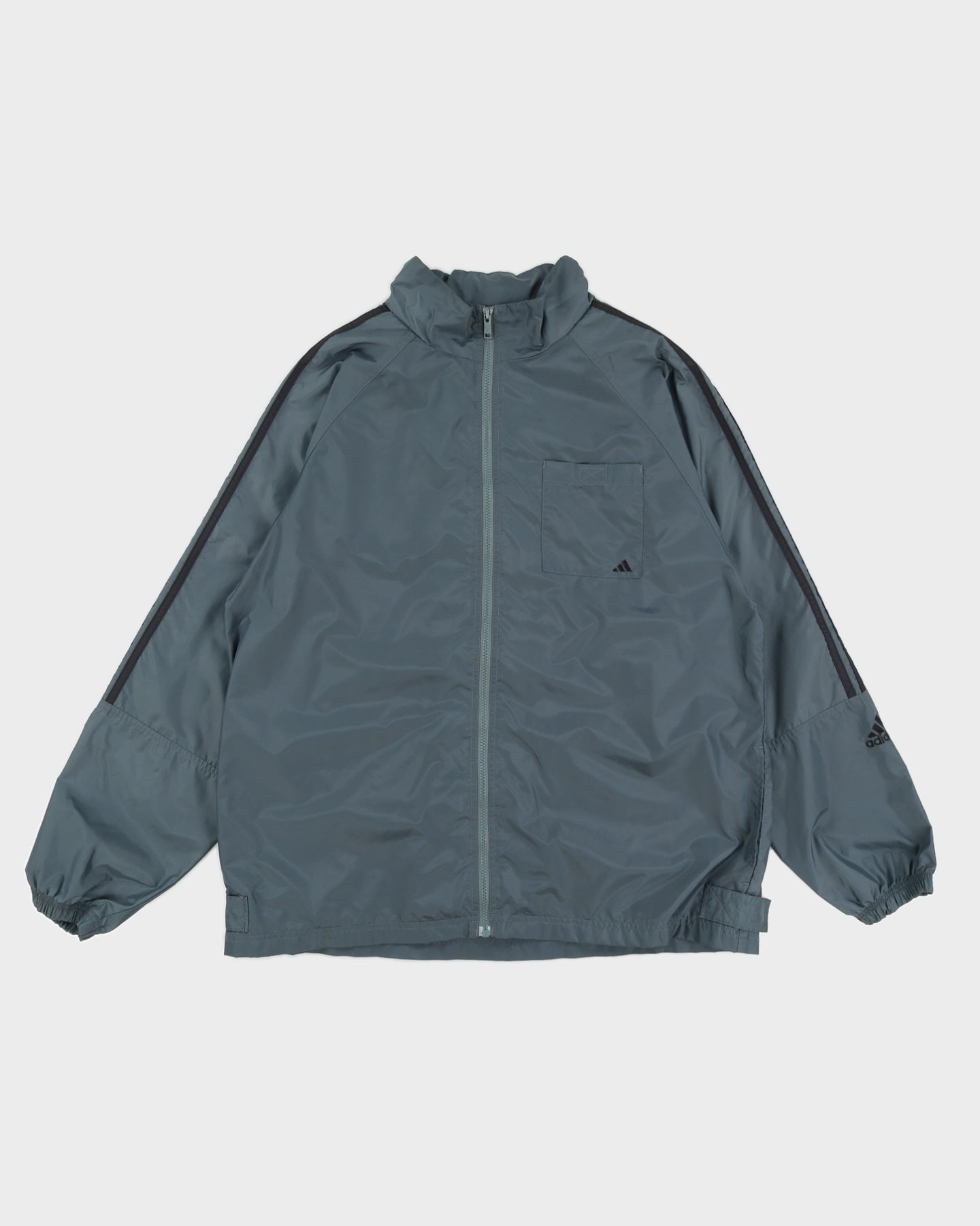 Blue Adidas Windbreaker - L