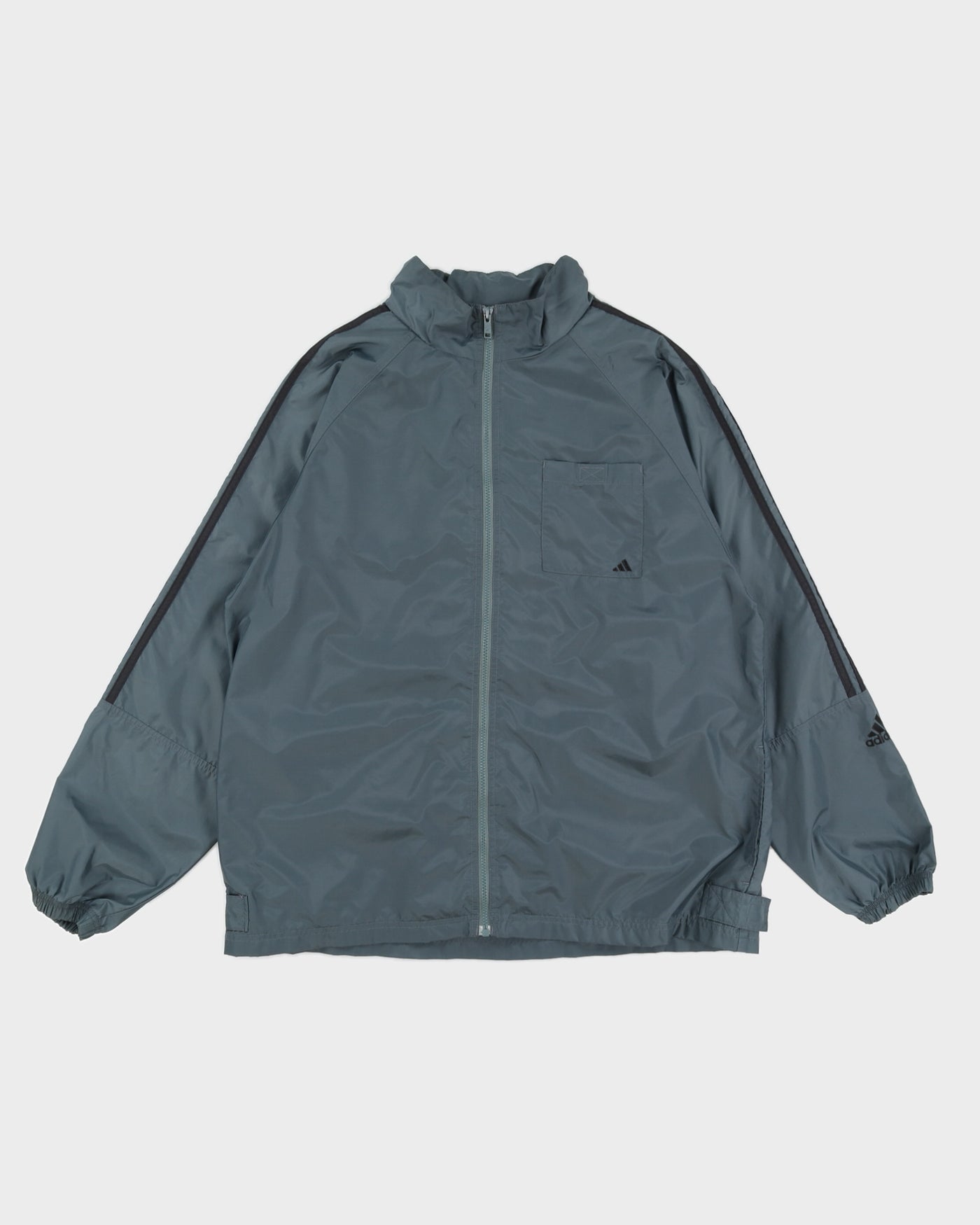 Blue Adidas Windbreaker - L