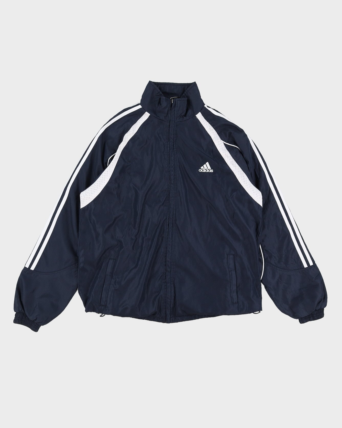 Navy Adidas Track Jacket - XXXL