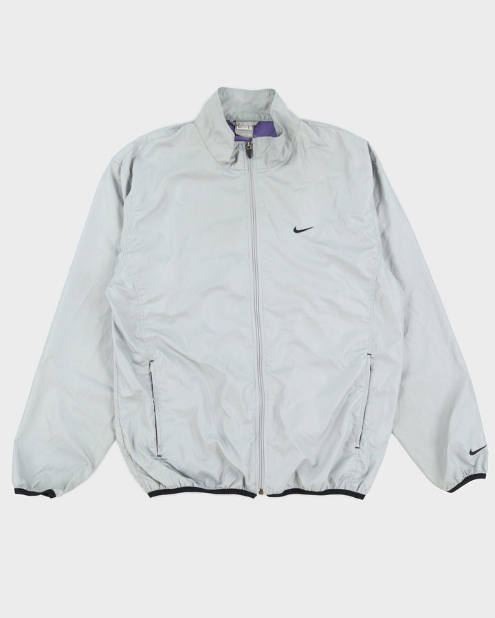 Grey Nike Windbreaker - L