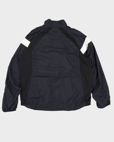 Vintage 00s Nike Black & White Windbreaker - L