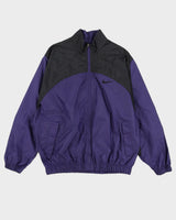 Vintage 90s Nike Purple &amp; Black Track Jacket - L