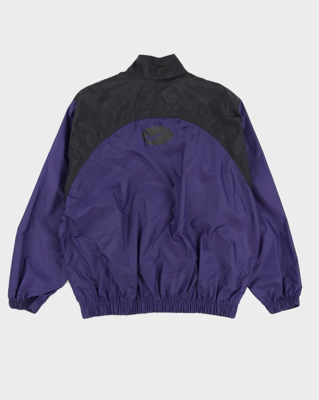 Vintage 90s Nike Purple &amp; Black Track Jacket - L