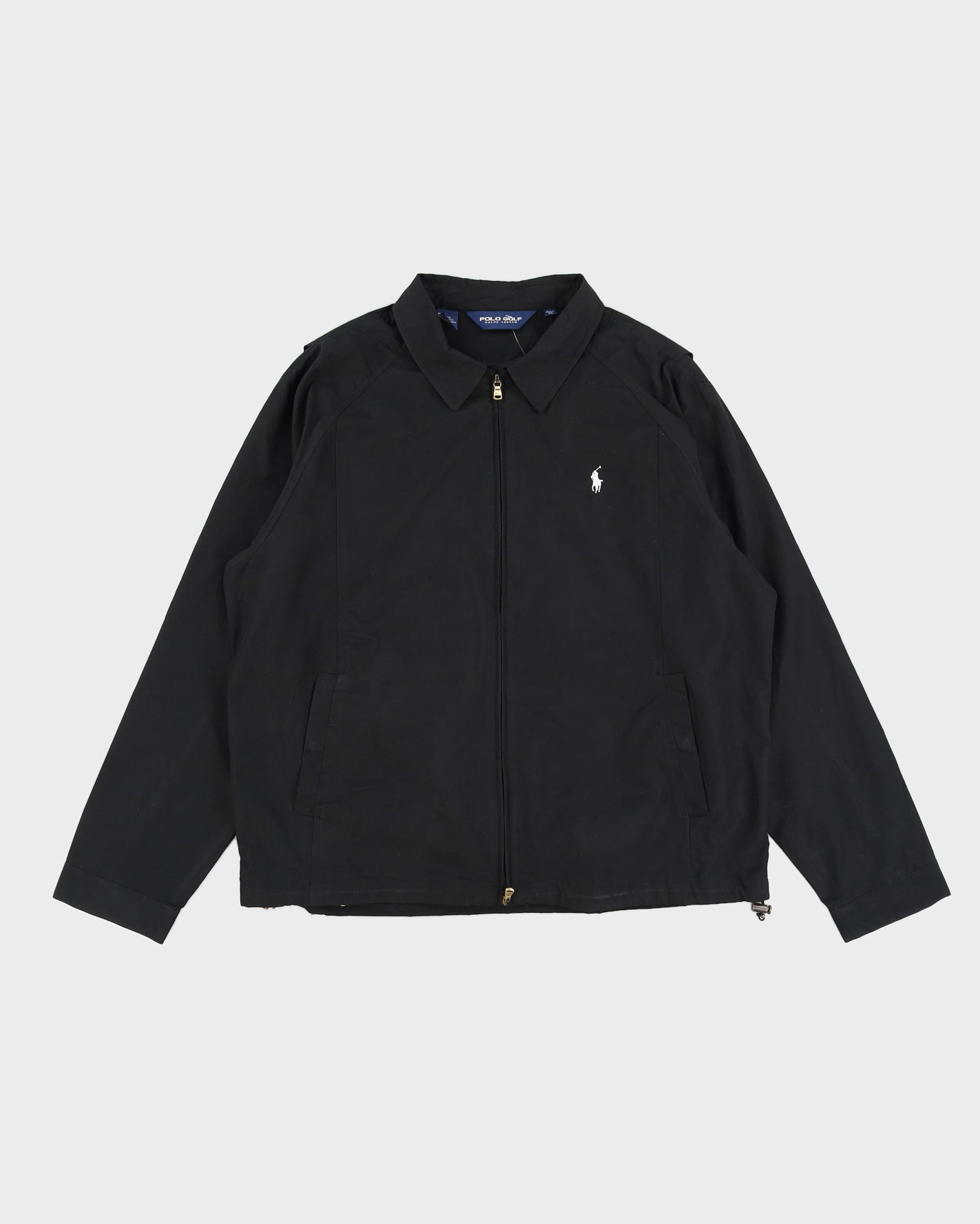 Ralph Lauren Black Harrington Jacket - XL
