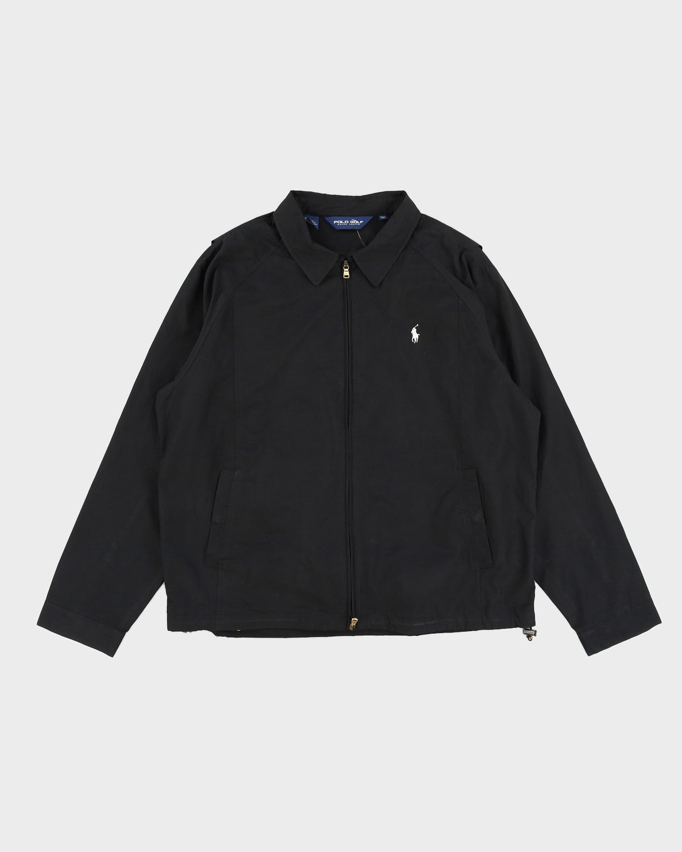 Ralph Lauren Black Harrington Jacket - XL
