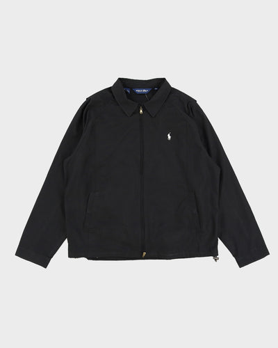 Ralph Lauren Black Harrington Jacket - XL