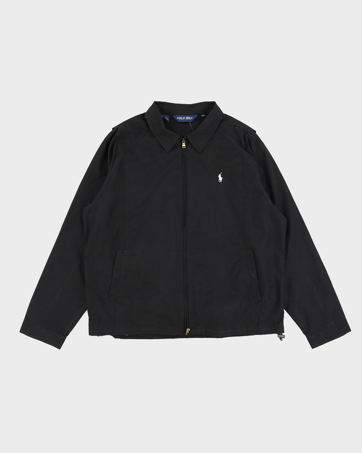 Ralph Lauren Black Harrington Jacket - XL