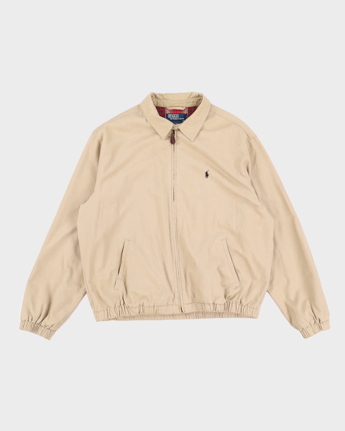 Vintage 90s Ralph Lauren Beige Harrington Jacket - L