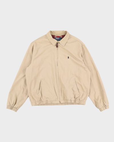 Vintage 90s Ralph Lauren Beige Harrington Jacket - L