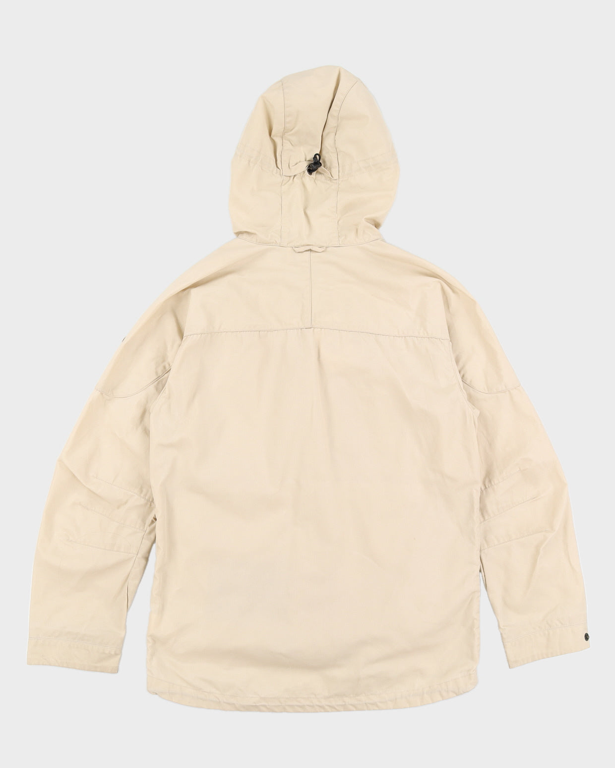Fjall Raven Beige Hooded Rain Jacket - M