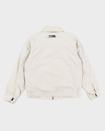 00s Tommy Hilfiger Cream Harrington Jacket - M