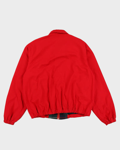 Vintage 90s Ralph Lauren Red Harrington Jacket - L