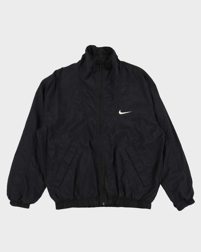 Vintage 90s Nike Black Track Jacket - L