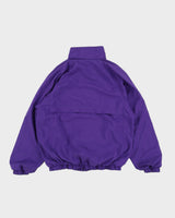 Vintage 90s Nike Washington Huskies Purple Track Jacket - S