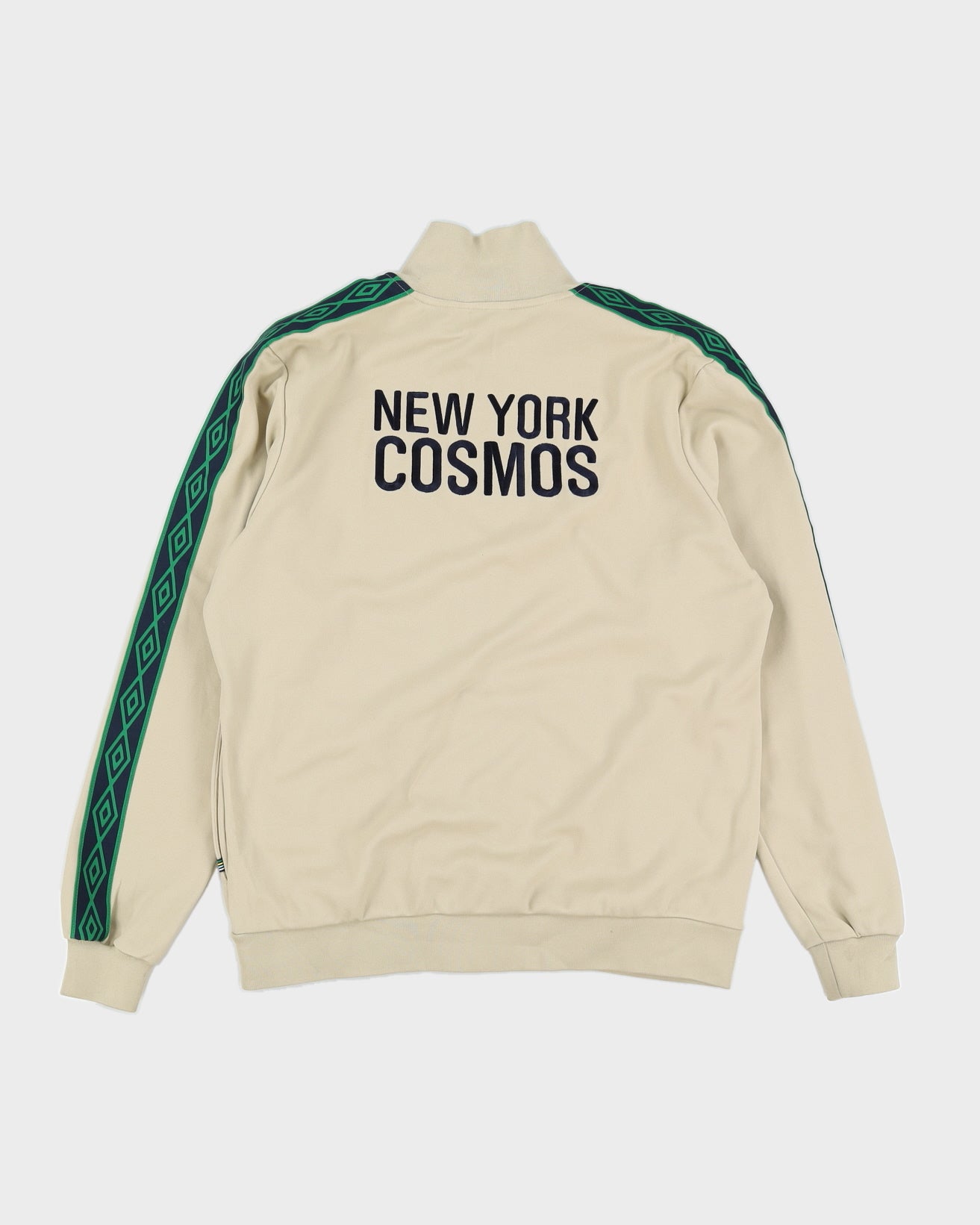 Umbro New York Cosmos Beige Track Jacket Deadstock With Tag - XL
