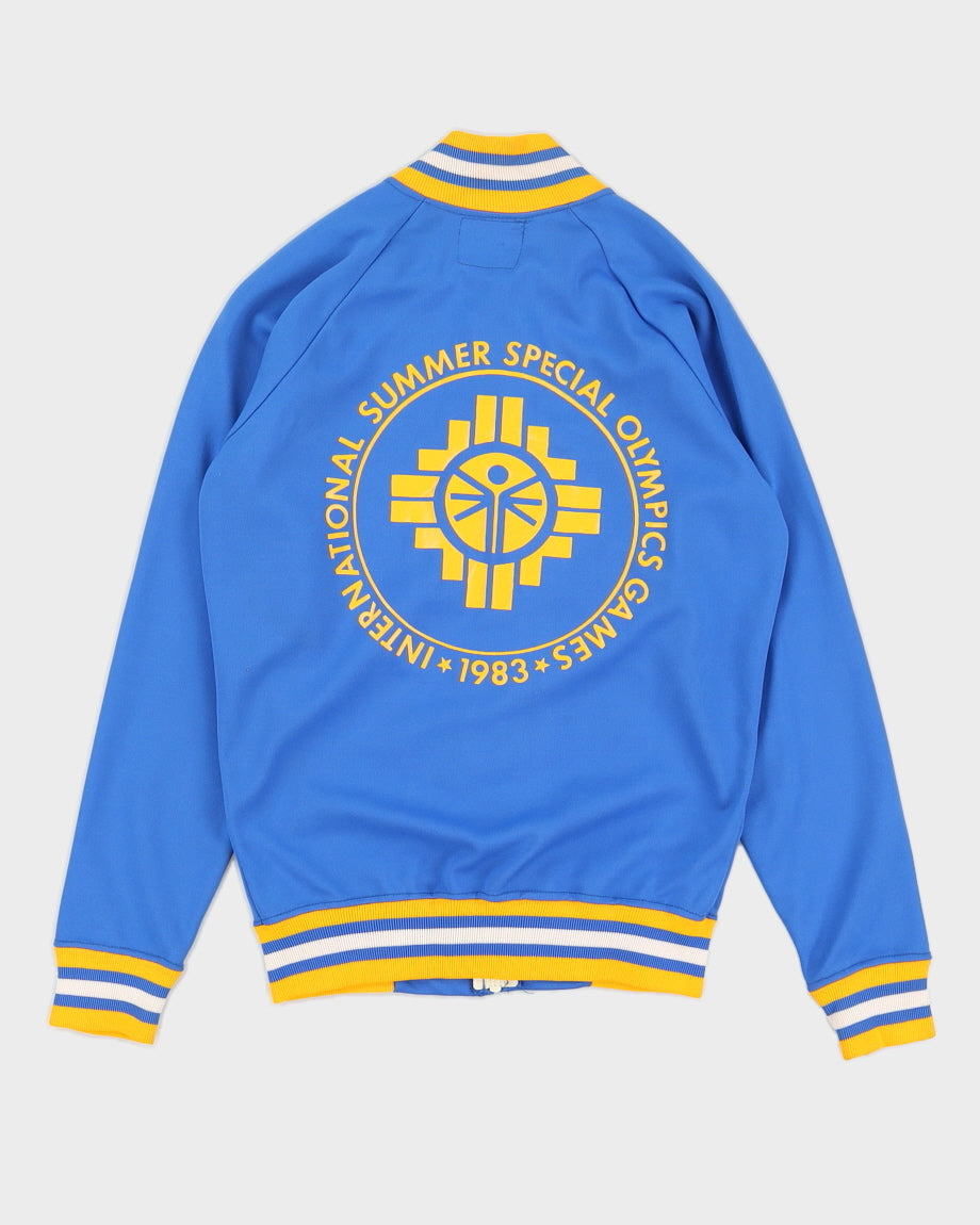 Vintage 1983 Champion New Mexico Special Olympics Blue Track Jacket - S