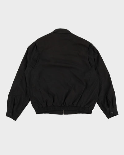 Vintage 90s Ralph Lauren Black Harrington Jacket - L