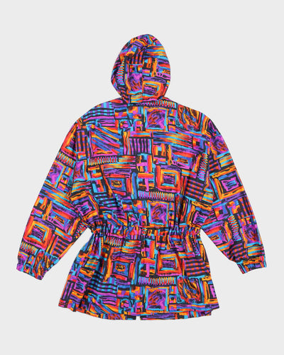 Vintage 90s Speedo Multicoloured Hooded Jacket - L