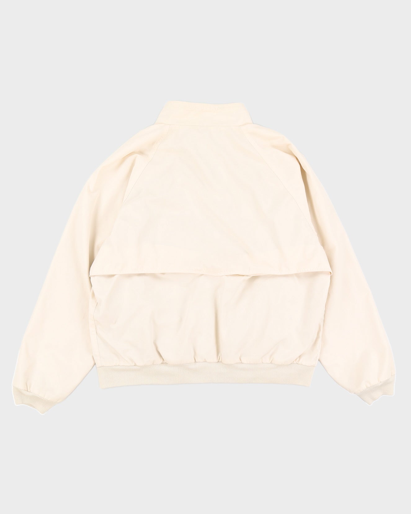 Vintage 90s Eddie Bauer Cream Bomber Jacket - XL