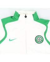 2006 The Celtic Football White Track Jacket - M