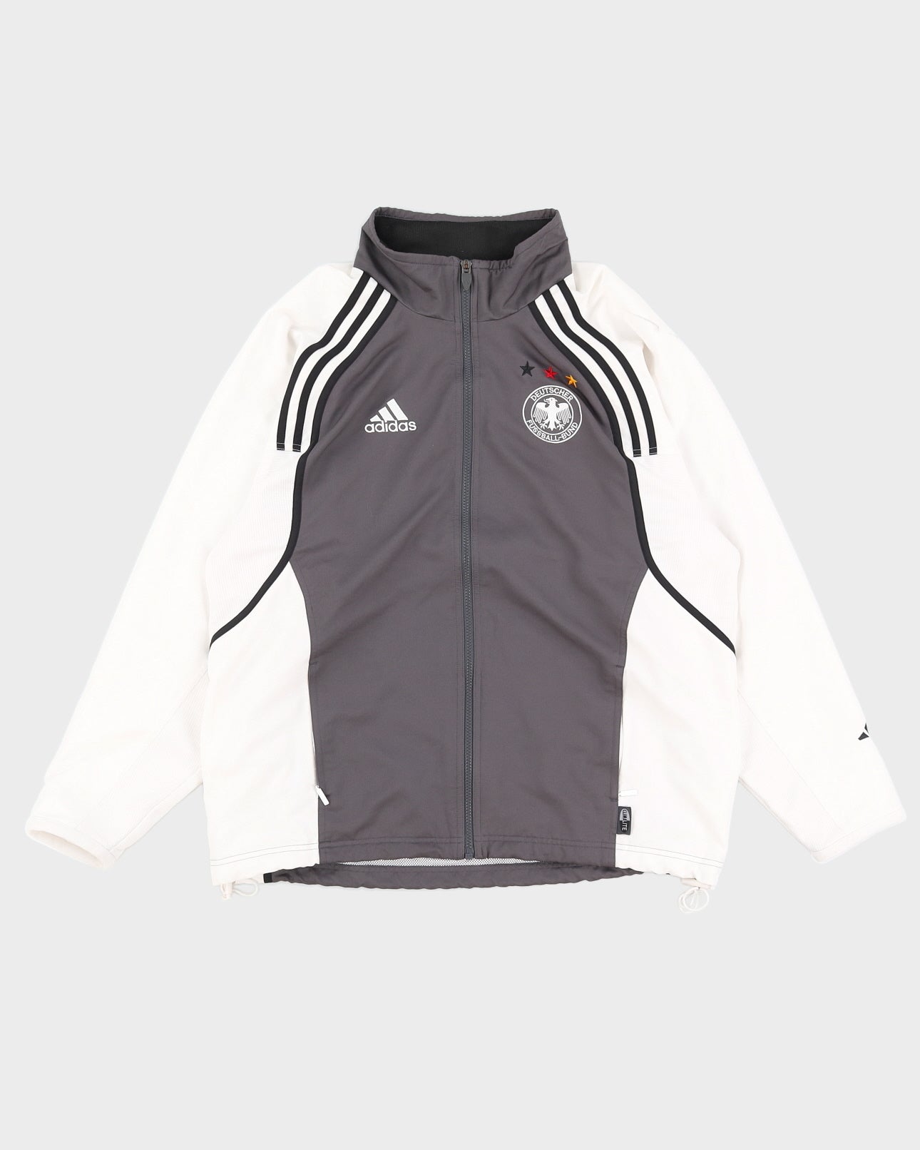 2000-01 Germany Adidas Grey Track Jacket - L