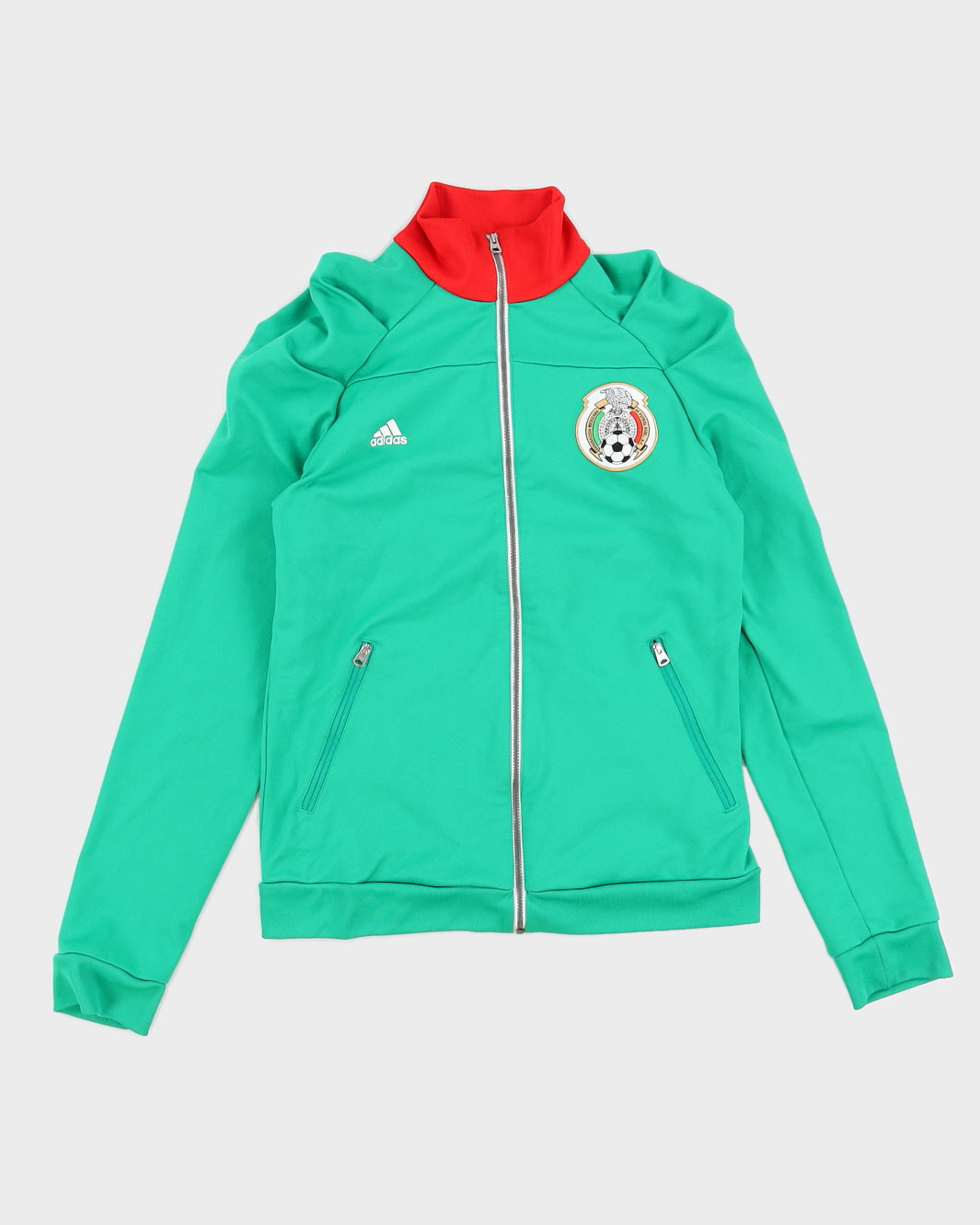 2012 Mexico Adidas Green Track Jacket - XS