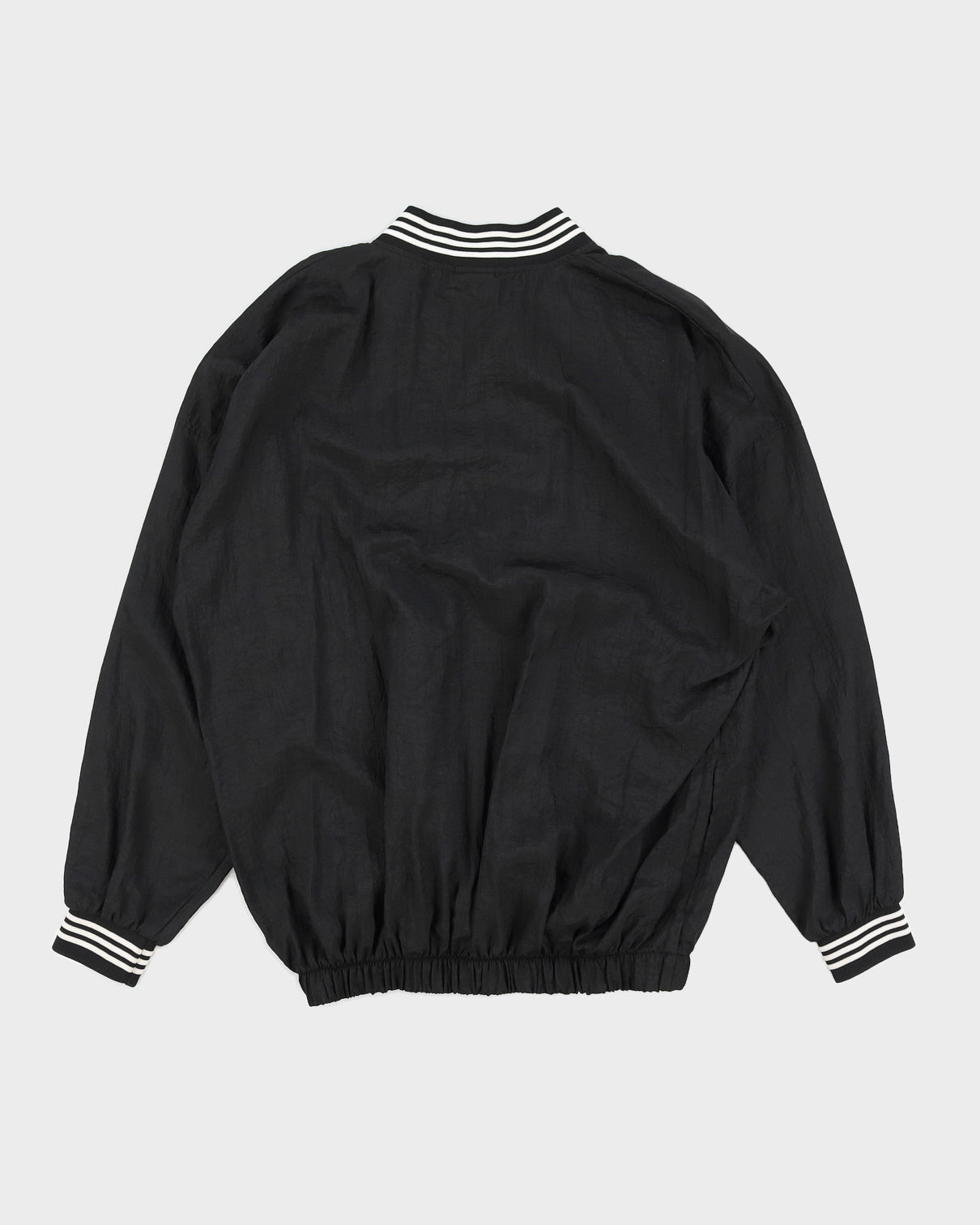 Vintage 90s Adidas By Par Priva Sport Black Embroidered Pullover - L