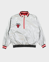 Vintage 90s NBA Chicago Bulls x Pro Player Reversible Track Jacket - XL