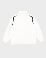 00s Umbro England White Track Jacket - M