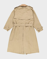 Burberrys' Beige With Detachable Lining Rain Mac - L