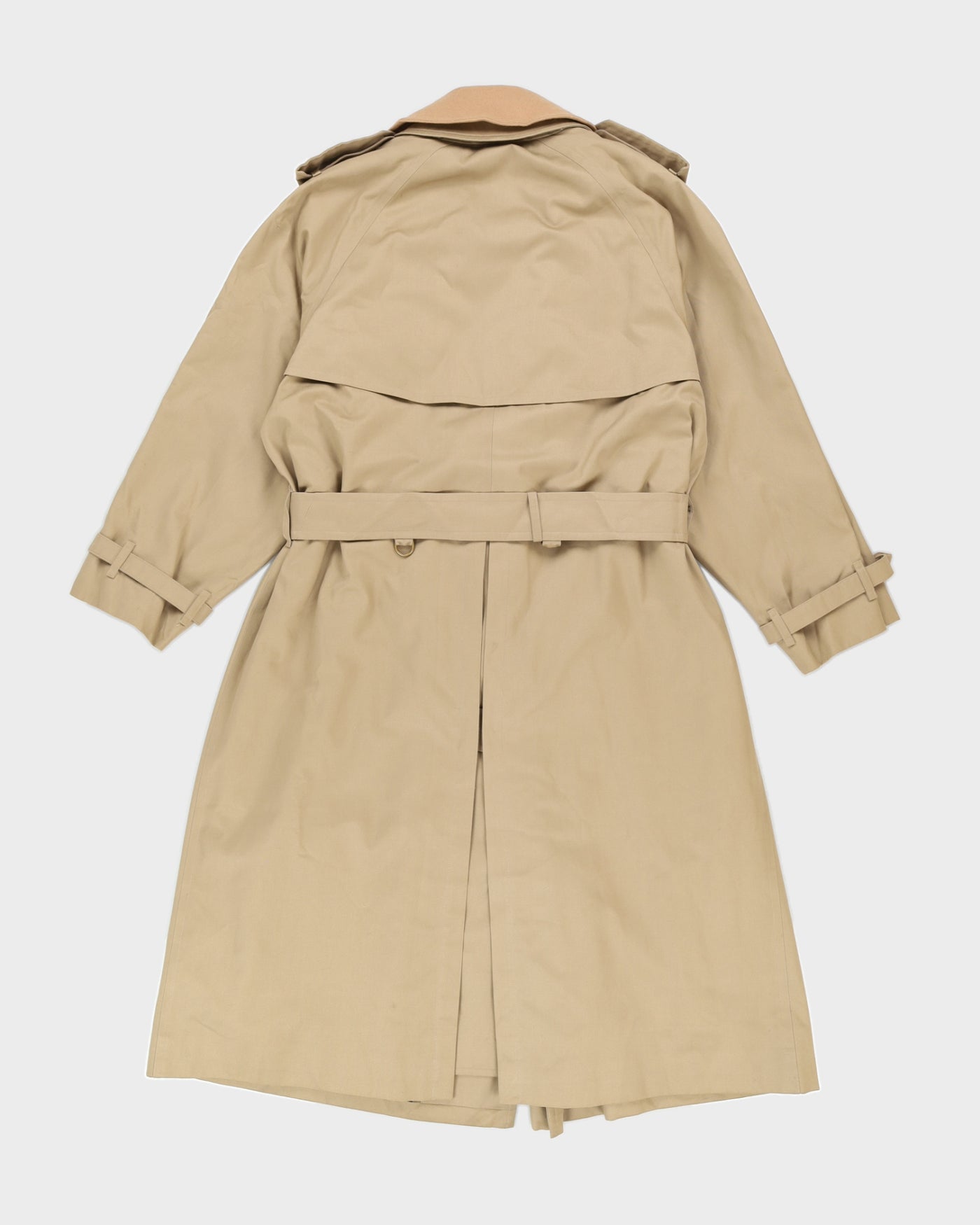 Burberrys' Beige With Detachable Lining Rain Mac - L