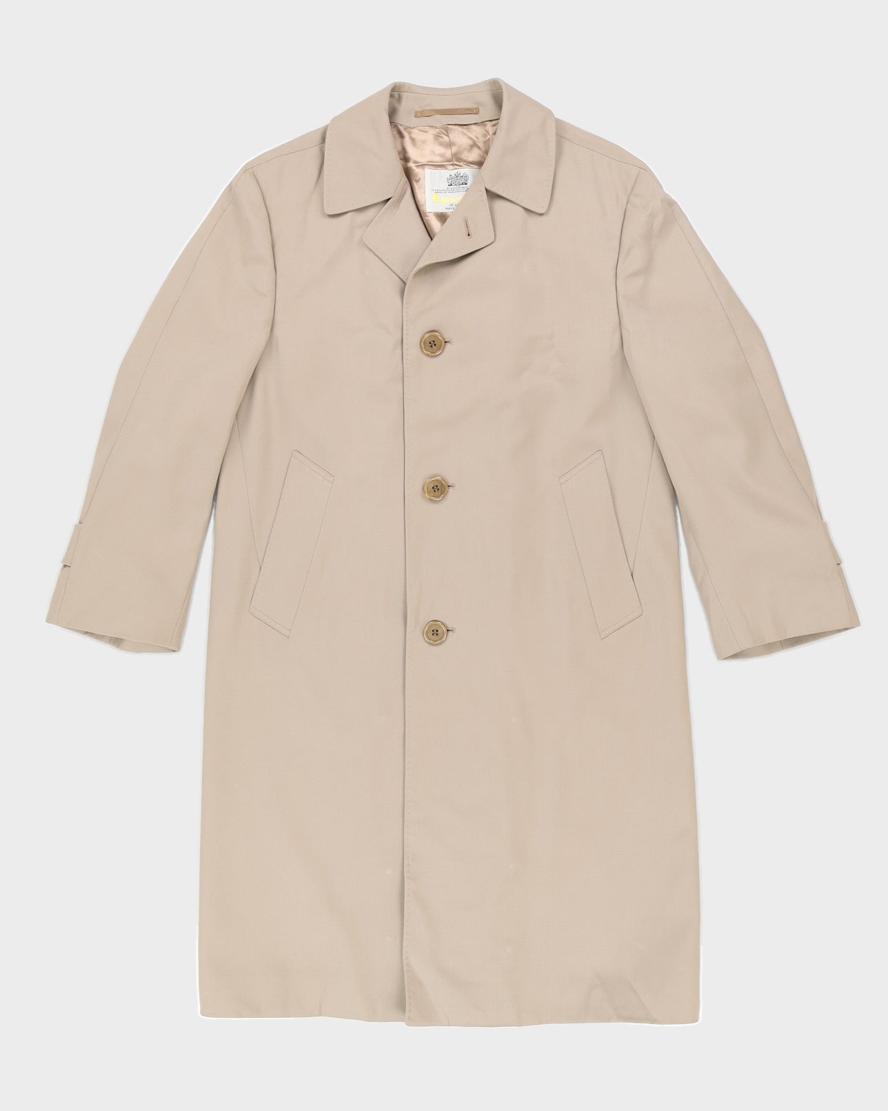 Aquascutum Beige Rain Mac - XS / S