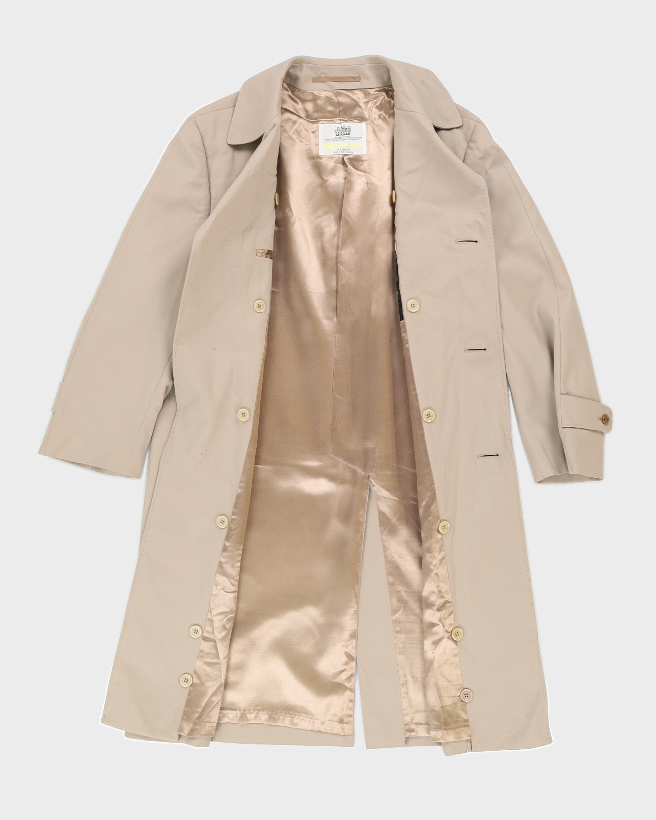 Aquascutum Beige Rain Mac - XS / S